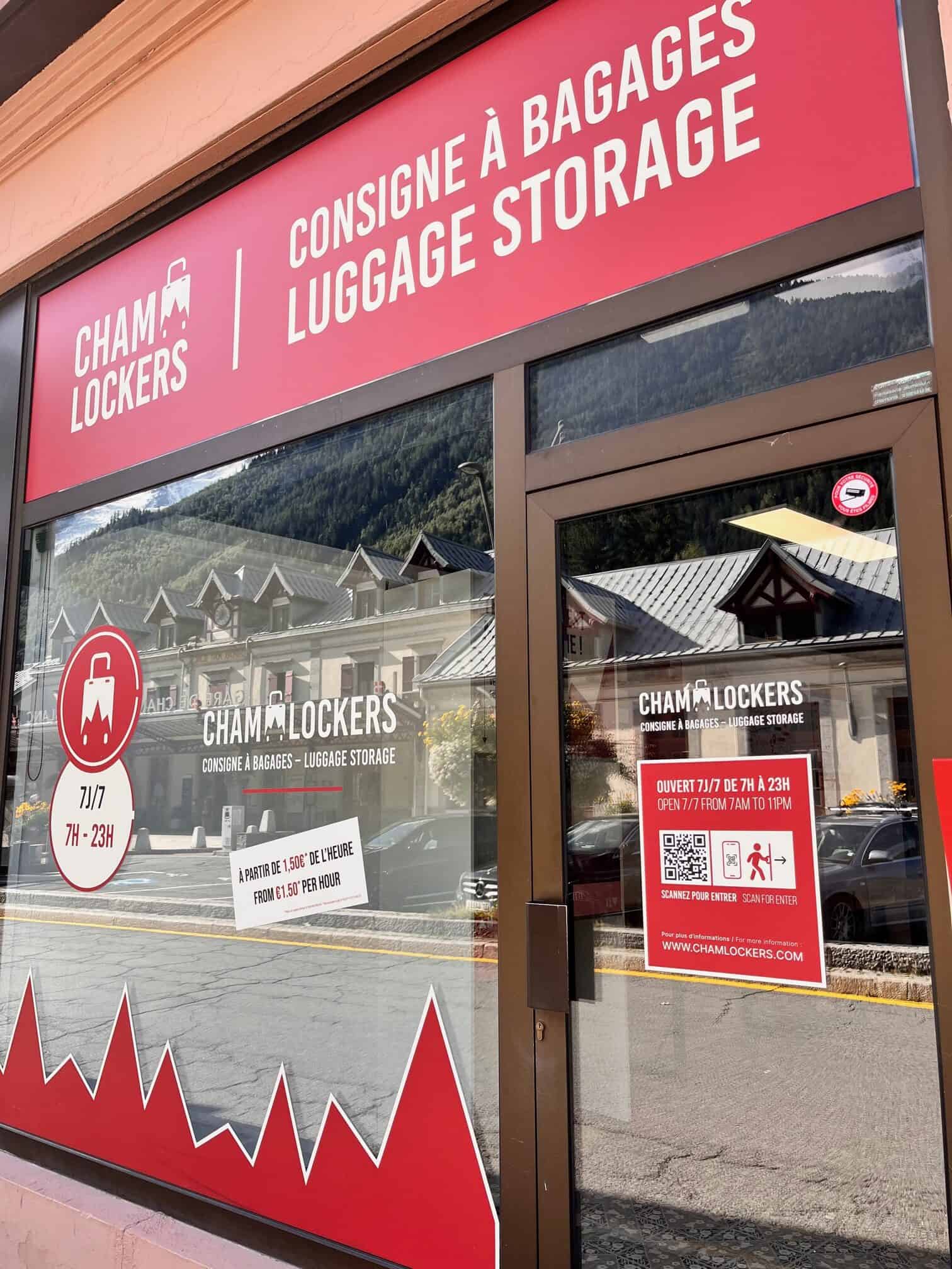 Chamonix Locker luggage store