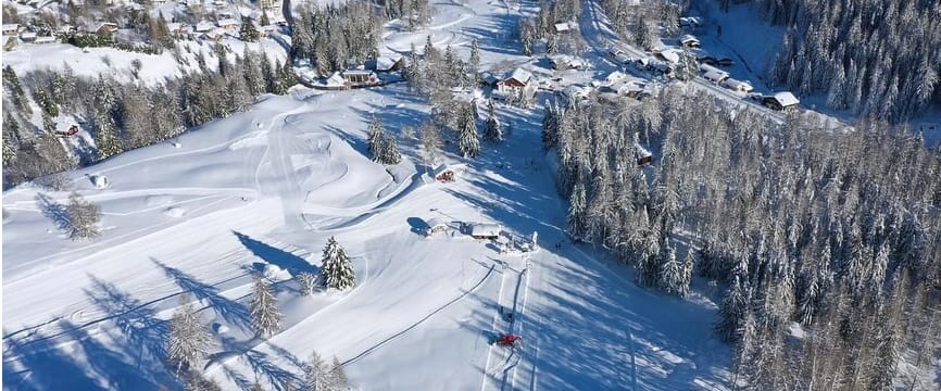 Chamonix beginner areas - la poya